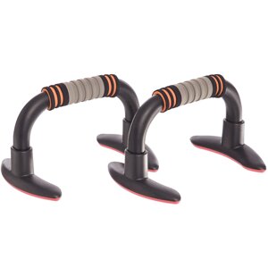 Упори для віджимань Zelart DCF-18 PUSH-UP BAR 23x15 см чорний