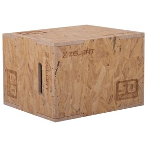 Бокс пліометричний дерев'яний Zelart BOX-WOOD FI-3636-1 1 шт 60 см