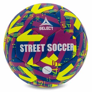 М'яч футбольний SELECT STREET SOCCER V23 No4,5 жовтий-синій в Києві от компании DROPT - интернет-магазин оптовой и розничной торговли