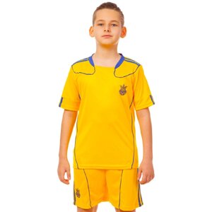 Форма футбольна дитяча Zelart УКРАЇНА Sport CO-1006-UKR-12 XS-XL кольору в асортименті