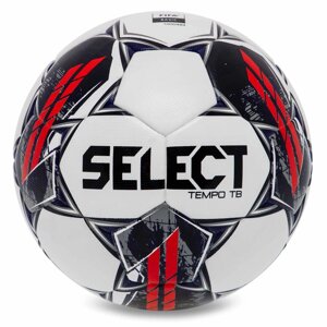 М'яч футбольний SELECT TEMPO TB FIFA BASIC V23 No5 білий-сірий