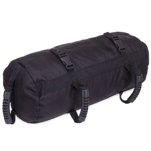 Сумка для кроссфита Sandbag FI-6232-1 40LB (PU, вага до 18 кг, 4 філера для піску, чорний) в Києві от компании DROPT - интернет-магазин оптовой и розничной торговли