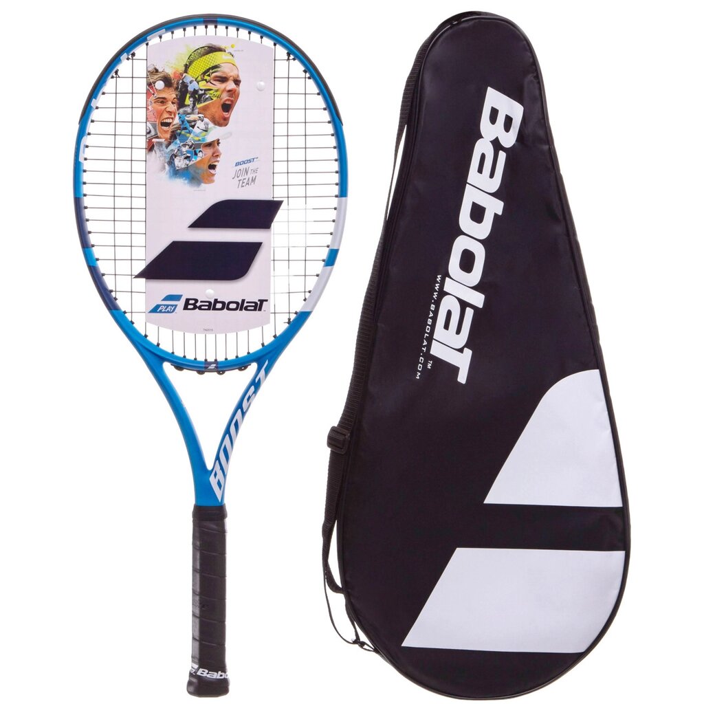 Ракетка для великого тенісу BABOLAT BB121197-13602 BOOST D, L3 блакитний від компанії DROPT - інтернет-магазин гуртової та роздрібной торгівлі - фото 1