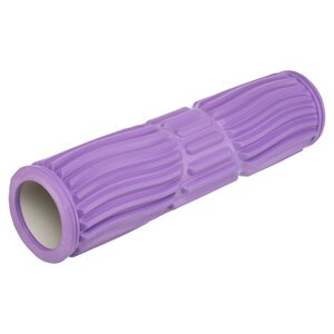 Ролер для йоги та пілатесу масажний (мфр рол) Zelart FI-6202 44,5 см кольору в асортименті