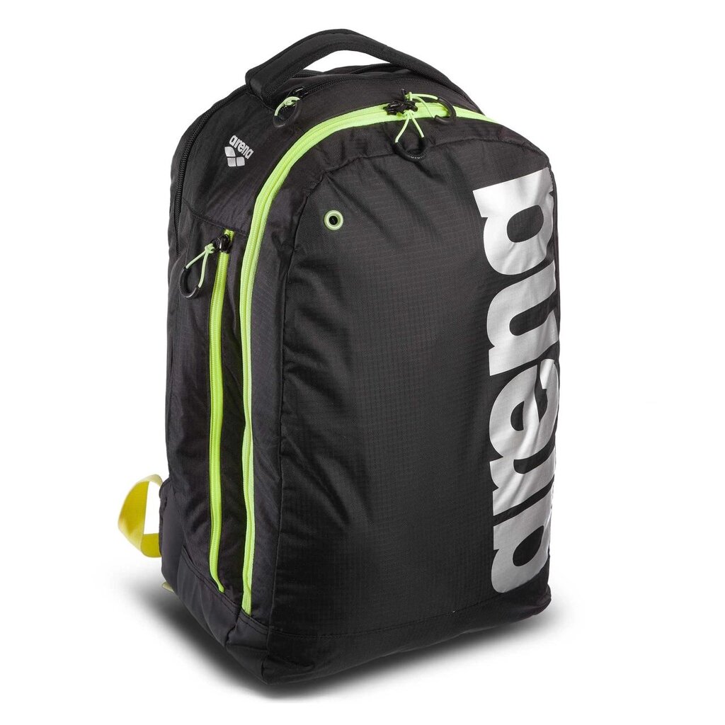 Рюкзак спортивний ARENA AR-1E359-50 FAST URBAN BACKPACK (поліестер, V-32л, р-р 20х50х30см, чорний-салатовий) від компанії DROPT - інтернет-магазин гуртової та роздрібной торгівлі - фото 1