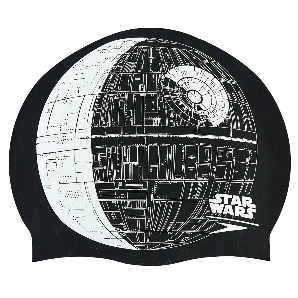 Шапочка для плавання SPEEDO SLOGAN PRINT 808385C852 Star Wars Death Star (силікон, чорний-сірий) від компанії DROPT - інтернет-магазин гуртової та роздрібной торгівлі - фото 1