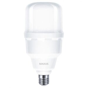 Лампа светодиодная MAXUS HW 30W 5000K E27/E40