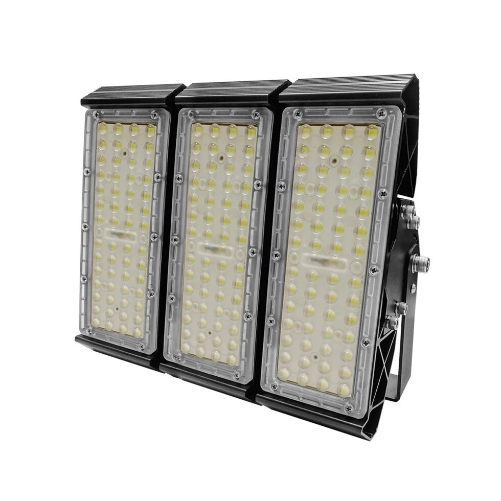 Модульний прожектор EUROLAMP LED з відкритим радіатором 150W 19500Lm 5000 К 3 модулі від компанії ПРОЖЕКТОР-УА - фото 1