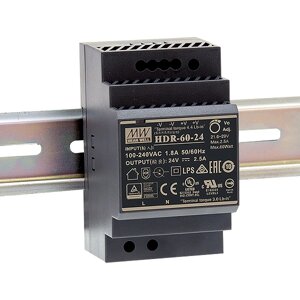 Блок живлення 60W MEANWELL HDR-60-48 IP31
