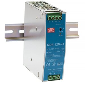 Блок живлення 120W MEANWELL NDR-120-48 IP31