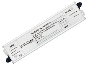 Блок живлення PROLUM 12V, 100W, 8.33А, Series "WPS"