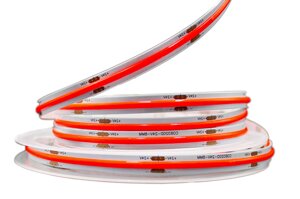 Світлодіодна LED стрічка PROLUM 24V; СОВ; 320; LED; IP20; Series "PRO", Червоний