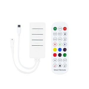 Контролер PROLUM SPI; RGB; Bluetooth; 24 кнопки; 3PIN;