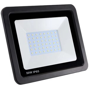 Світлодіодний EUROLAMP LED SMD Прожектор чорний з радіатором NEW 50 W 6000 K