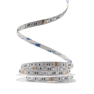 Світлодіодна LED стрічка PROLUM 24V; IP20; 5050\60; Series "SG", RGB