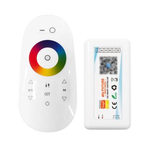 Контролер PROLUM RGB+CCT; Wi-Fi; TUYA; TOUCH; 18A; Series: HomeLink