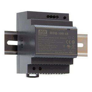Блок живлення 90W MEANWELL HDR-100-12N IP31