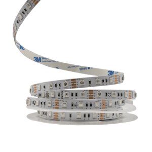 Світлодіодна LED стрічка PROLUM 12V; 5050\60; IP20; Series "PRO", RGB