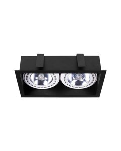 Точковий світильник Nowodvorski 9416 Mod GU10 2x75W IP20 Чорний