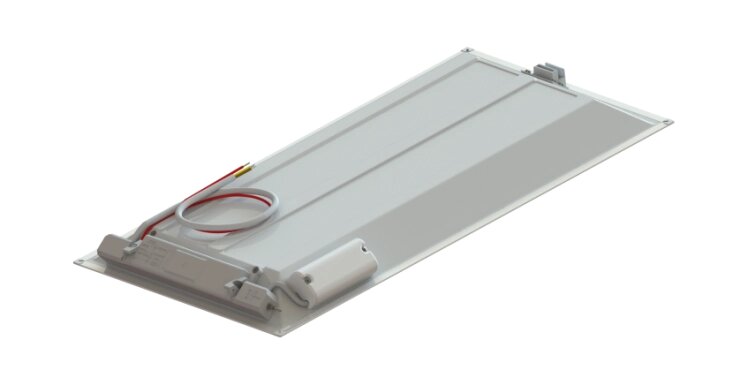 PR-P 36-840-33-V24 24W аварійна світлодіодна LED-панель 300x600 з БАЖ (БАП) 1.5-8 годин роботи від акумулятора від компанії ПРОЖЕКТОР-УА - фото 1