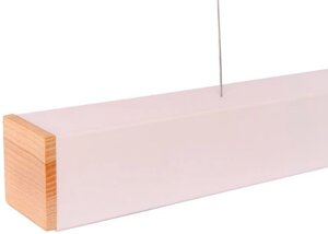 Turman Lite 600 + WOOD 18W 1800Lm світлодіодний лінійний світильник з дерев'яними торцями