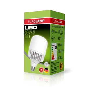 Високопотужна led-лампа Eurolamp LED 50W E40 5200Lm RA85 (LED-HP-50406)