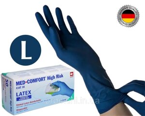 Латексні рукавички Med Comfort High Risk, р-р L