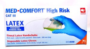 Латексні рукавички Med Comfort High Risk, р-р XL