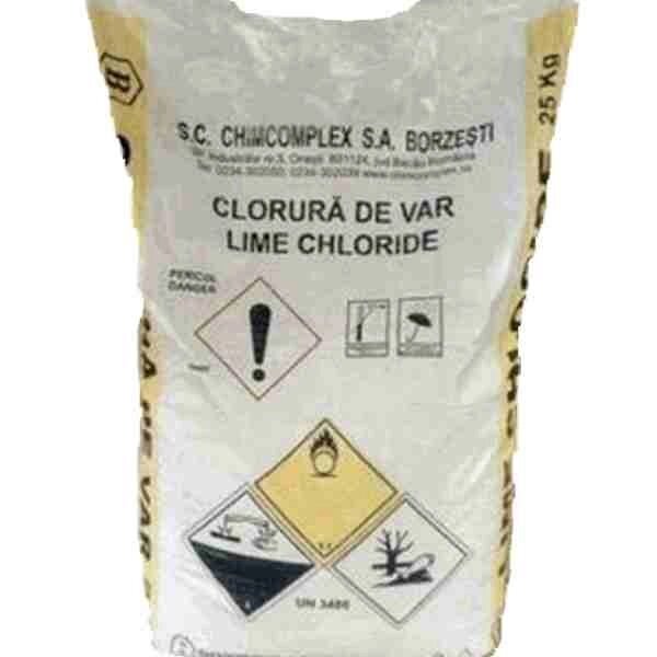Хлорне вапно (суха хлорка), в мішках 25 кг, Румунія від компанії KAAPRI - фото 1