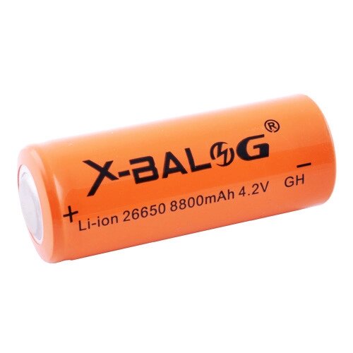 Акумулятор 26650, X-Balog, 8800mAh від компанії експерт - фото 1