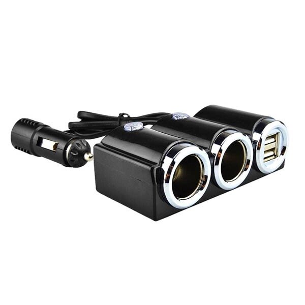 АЗУ разветвитель Olesson 1502 2USB 12V/24V від компанії експерт - фото 1