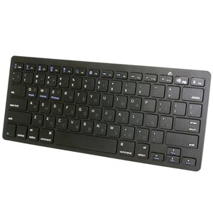 Безпровідна Bluetooth Клавіатура Keyboard BK-880 для Android, Chrome, iOS, Linux, Mac, Windows Чорна