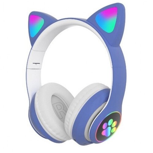 Бездротові навушники Cat STN-28, blue від компанії експерт - фото 1