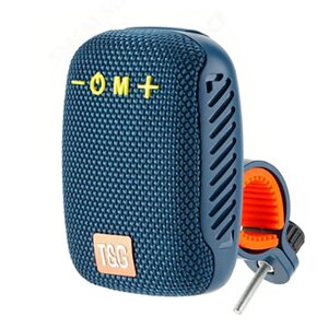 Bluetooth-колонка з кріпленням на велосипед TG392, BT/USB/TF/радіо FM/IPX5, speakerphone 5W Blue