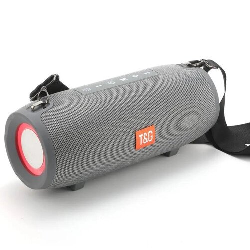 Bluetooth-колонка TG322 з RGB Підсвічуванням,  Speakerphone, радіо,40 Вт/3600 мАч Grey від компанії експерт - фото 1