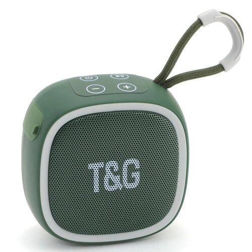 Bluetooth-колонка TG659, c функцією speakerphone, радіо, green від компанії експерт - фото 1