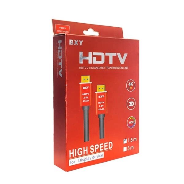 Кабель BXY HDTV 2.0V 4K*2K 1.5м від компанії експерт - фото 1