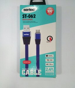 Кабель USB 2.4 A sertek ST- 062