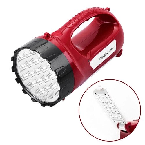 Ліхтар переносний Luxury 2820 TP, 19+15LED, вбуд. акум., ЗУ 220V від компанії експерт - фото 1