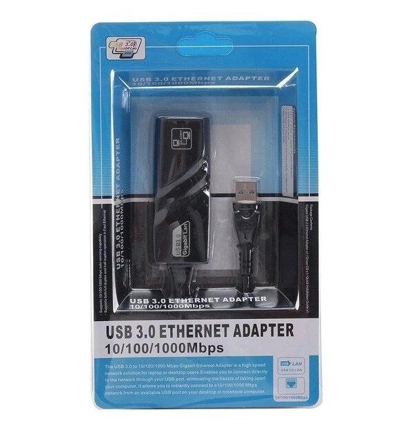 Мережевий адаптер USB - RJ45 3.0 LAN від компанії експерт - фото 1