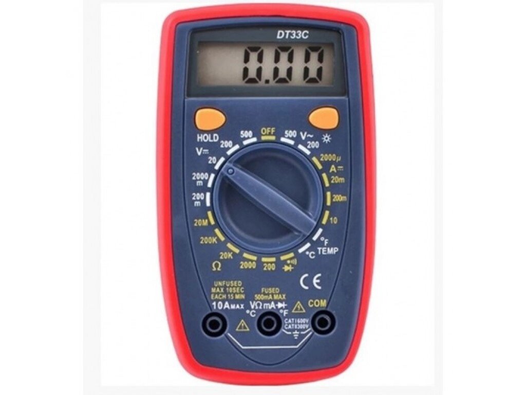 Мультіметр Digital Multimeter DT 33С від компанії експерт - фото 1