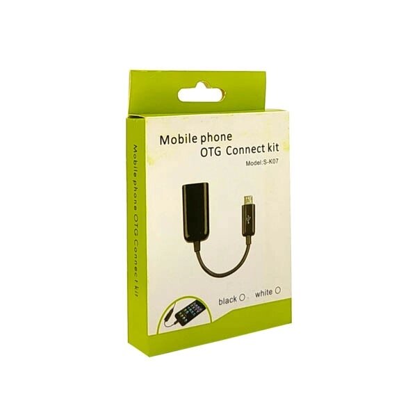 OTG кабель K-08/K-07 USB на Micro від компанії експерт - фото 1