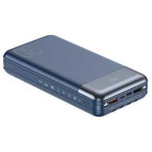 Power Bank Remax RPP-199 30000mAh Hunergy Series 22,5 Вт PD+QC швидка зарядка Синий