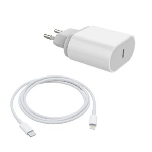 СЗУ USB-C iPhone12 20W 2в1 Original (у коробці)