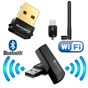 Bluetooth та Wi-Fi адаптери