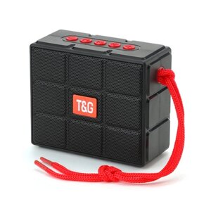 Bluetooth-колонка TG311 з RGB ПІДСВІЧУВАННЯМ, speakerphone, радіо, black