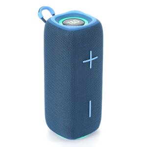 Bluetooth-колонка TG654 з RGB ПІДСВІЧУВАННЯМ, speakerphone, радіо, blue