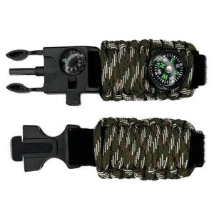 Ремінець PARACORD, GREEN CAMO, 24 мм