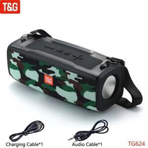 Bluetooth-колонка TG624 з RGB ПІДСВІЧУВАННЯМ, speakerphone, радіо, camouflage в Одеській області от компании Эксперт