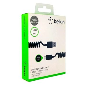 USB кабель Belkin пружина Micro в Одеській області от компании Эксперт